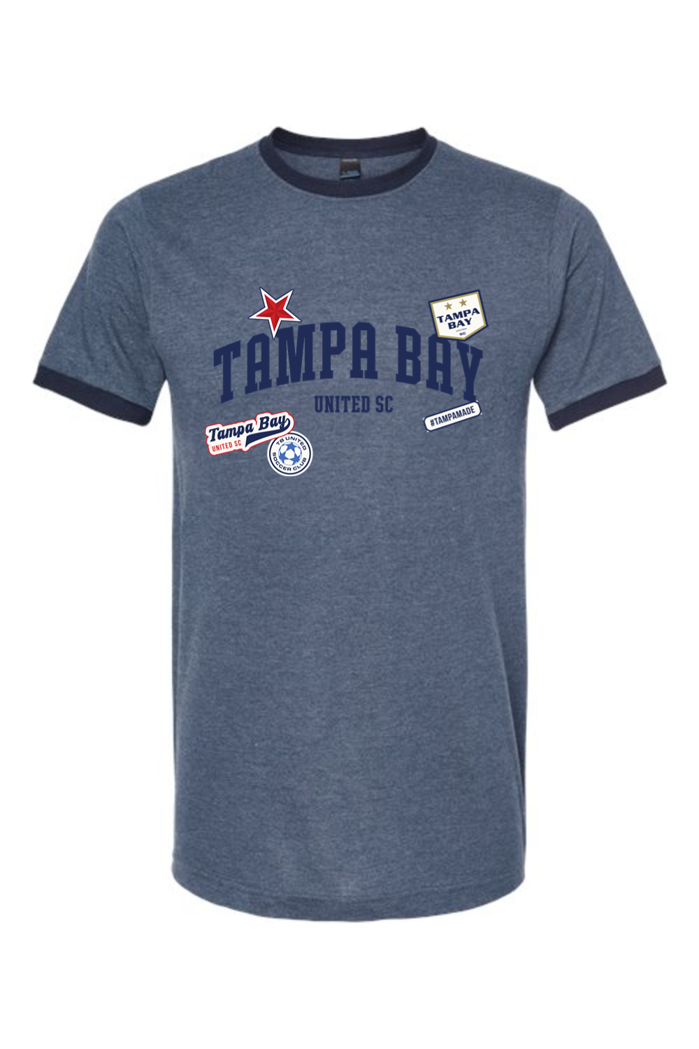 TBU Drop | Vintage Patch Unisex Ringer Tee